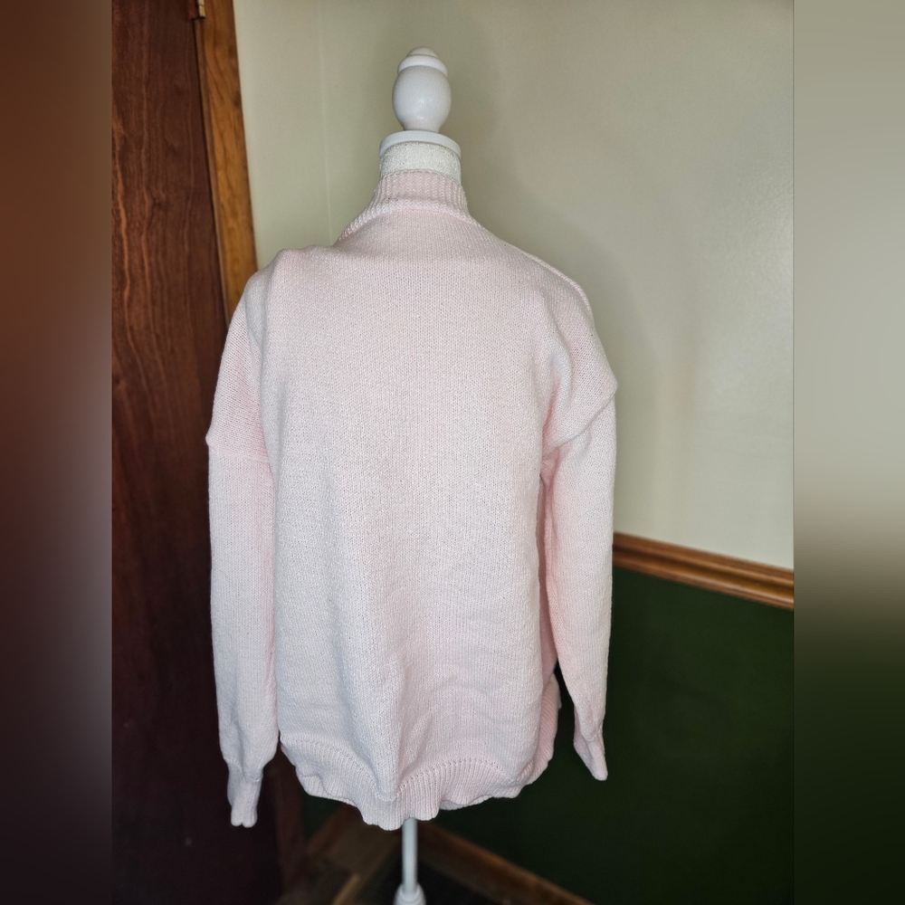 Hazel & Olive Pink Knit Cardigan and Shorts Set - Picture 2 of 8